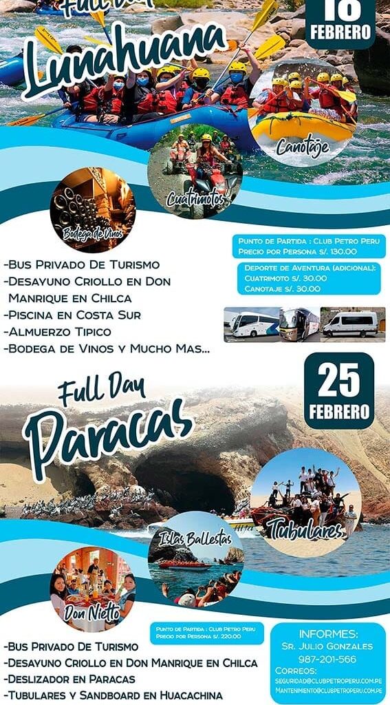 Full Days Paracas y Lunahuana